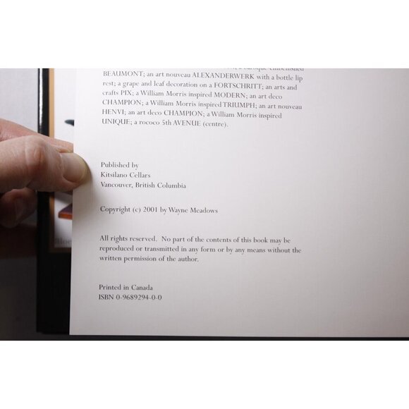 Compendium of Bar Corkscrews hardcover book by Wayne Meadows - Picture 2 of 6